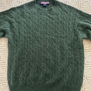 Vineyard Vines by Shep & Ian Men's 100% Cashmere Cable Knit Sweater